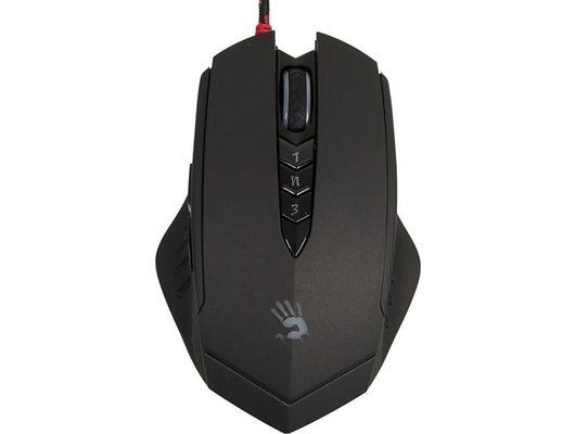 Мышь проводная игровая A4Tech Bloody V8M Max черный